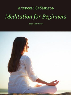 cover image of Meditation for Beginners